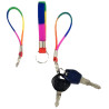 Pride Items Porte-clé en silicone Rainbow